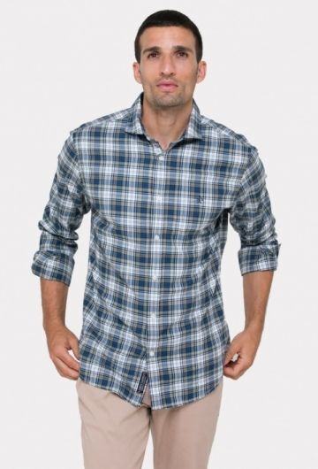 Chemise Tartan Bleu