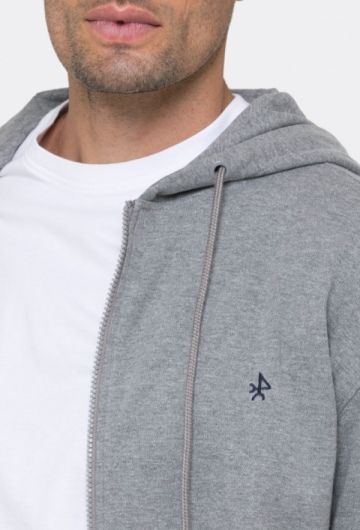 SUDADERA H CREMALLERA