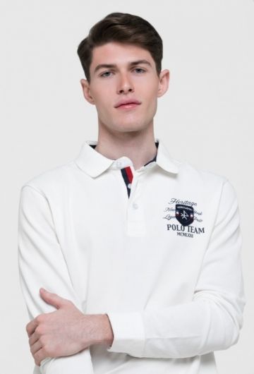 Polo Blanc modèle Polo Team