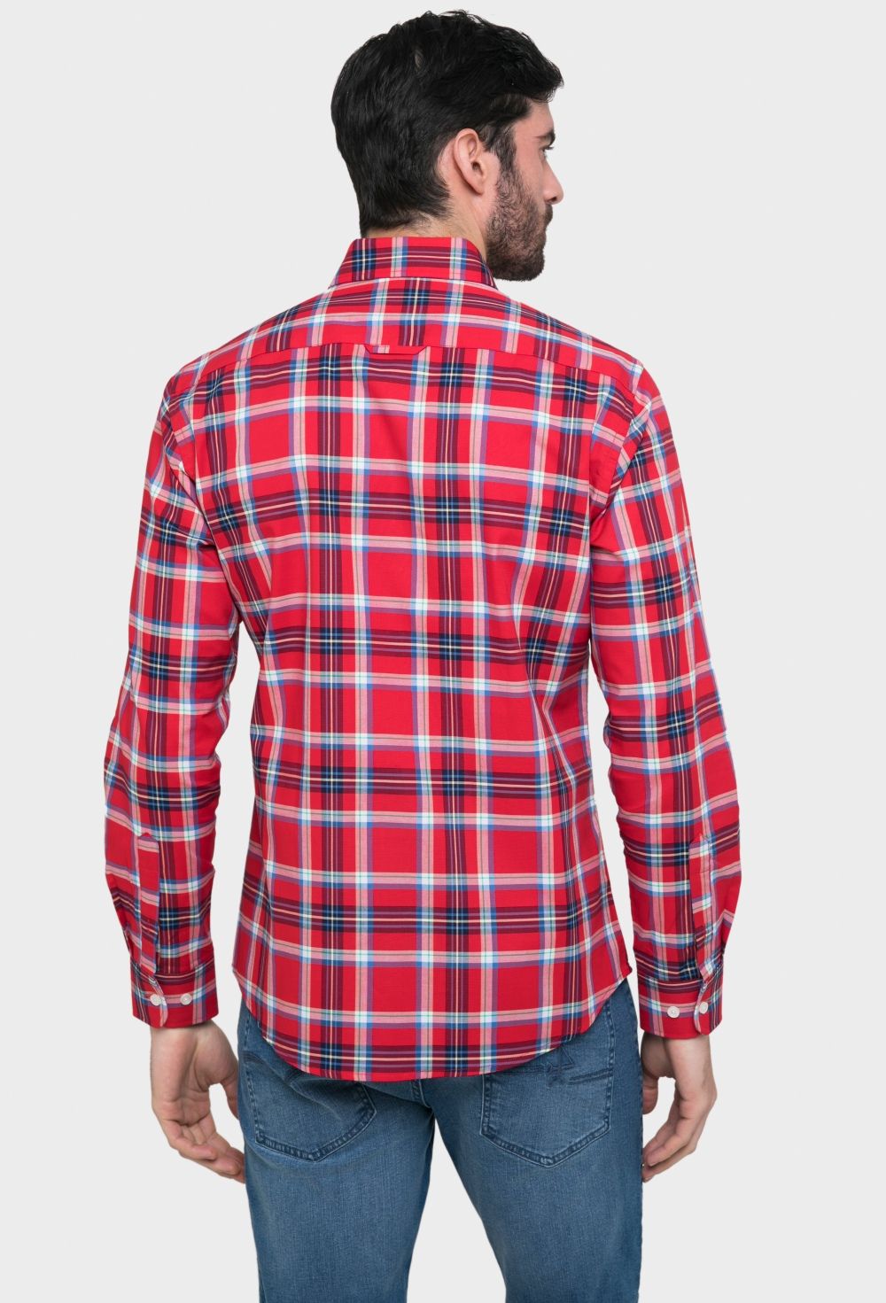 CAMISA H CLASICA TARTAN - Valecuatro