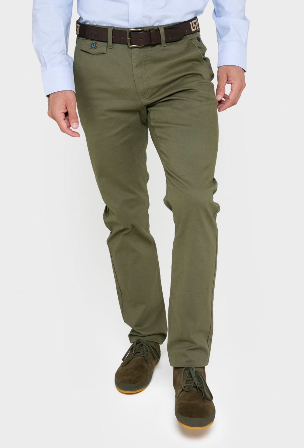 Pantalon chino kaki hotsell