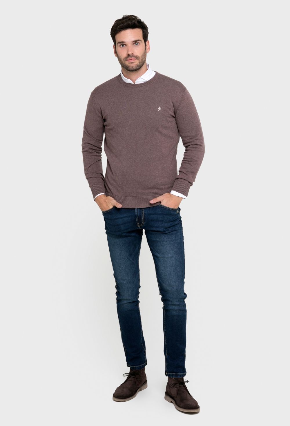 JERSEY H BASICO CREW NECK - Valecuatro