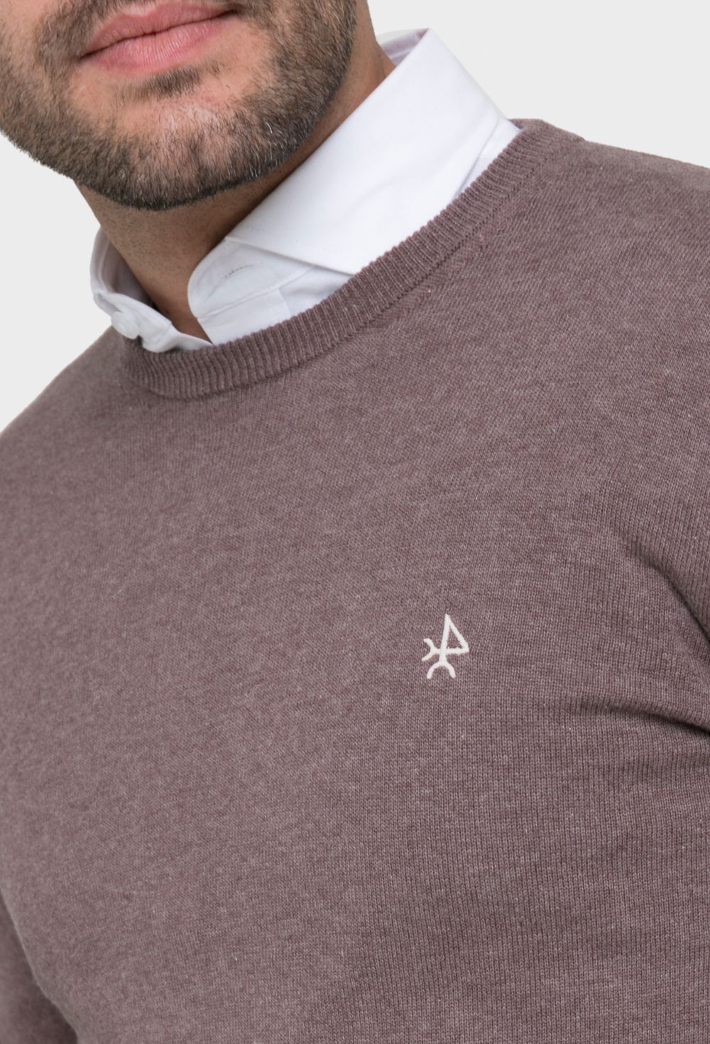 JERSEY H BASICO CREW NECK - 35.94