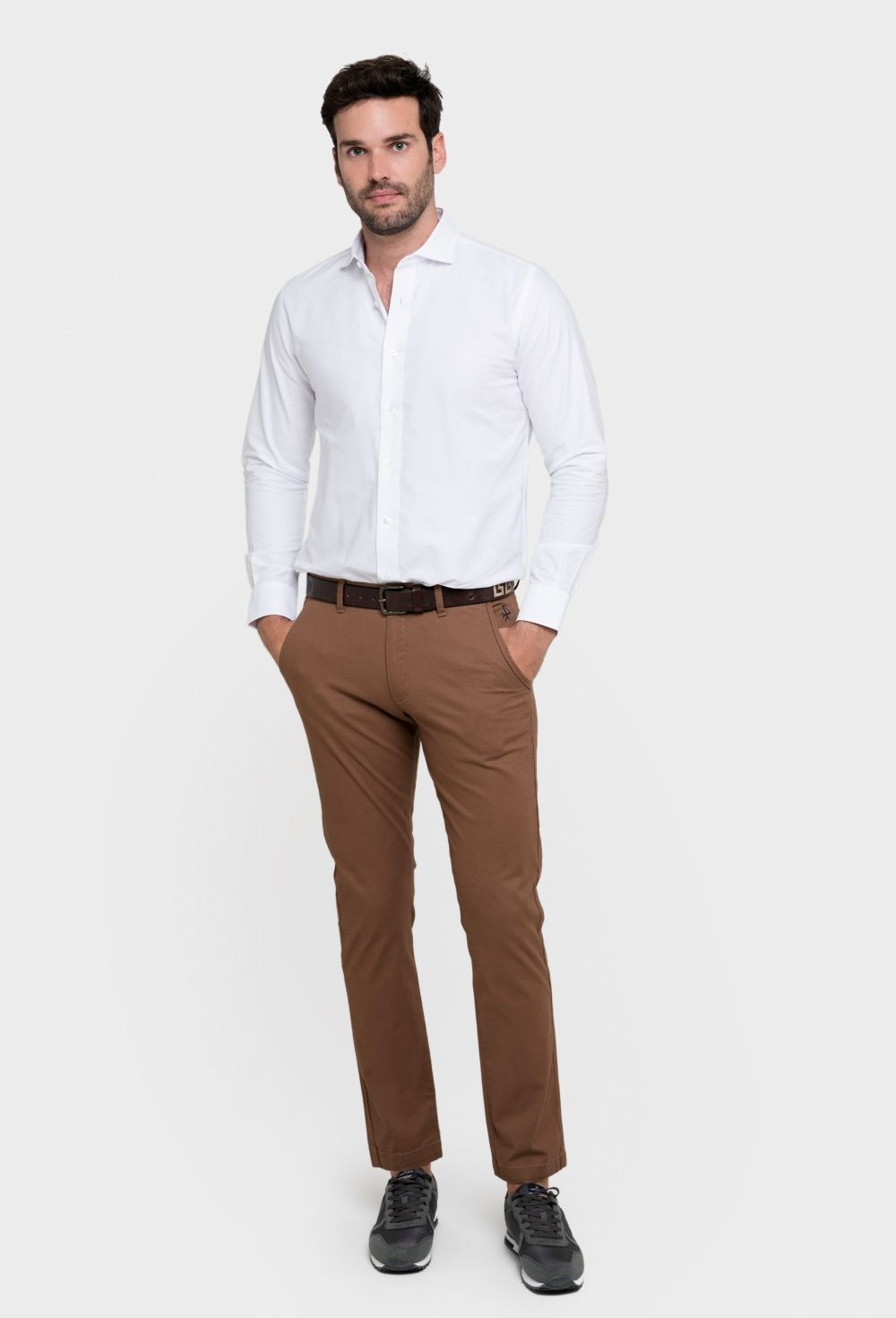 CAMISA H CLASICA CUELLO ITALIANO - Valecuatro