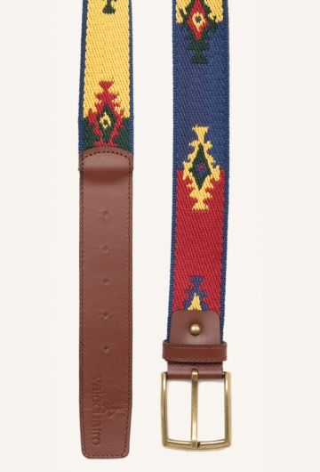 CINTURON U ETNICO ROMBOS