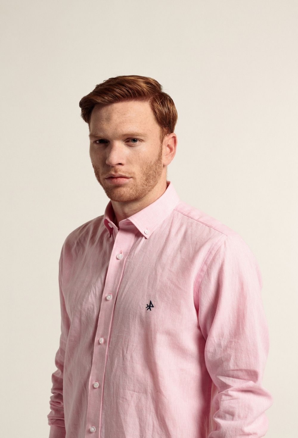 Camisa modelo Sáhara rosa - 45.43