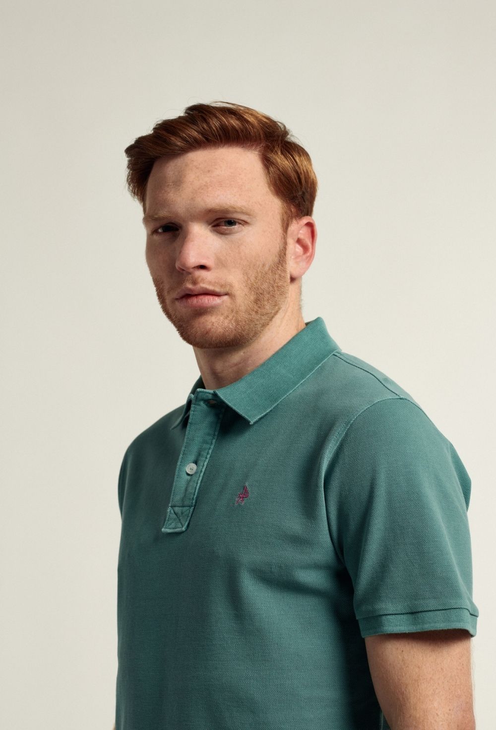 Polo Garment Dye verde - 34.93