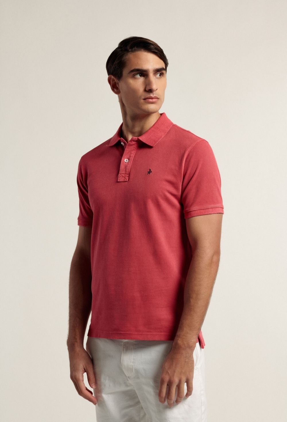 Polo Garment Dye rojo - Valecuatro