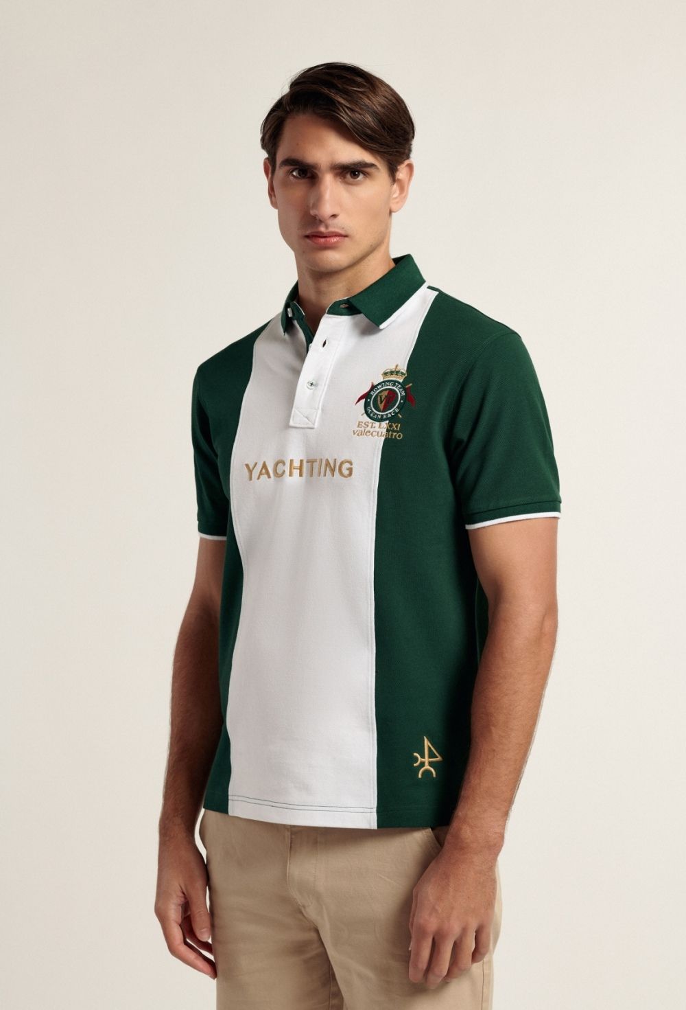 polos - Polo Yatching verde P24H-5729-VDI