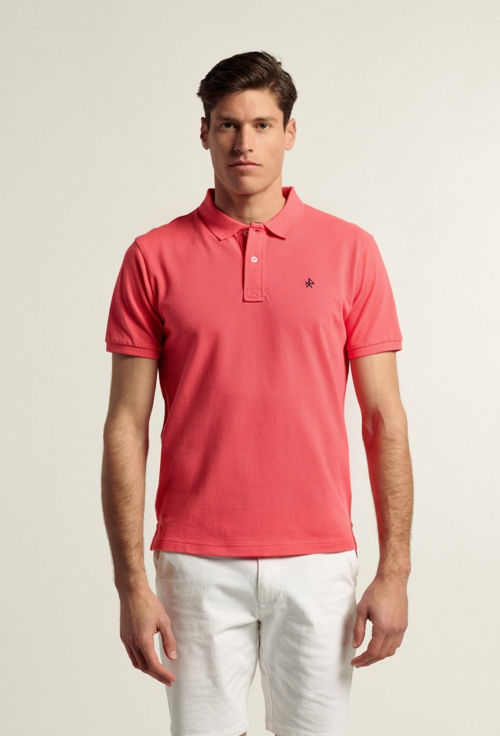 Polo clásico color coral - Valecuatro