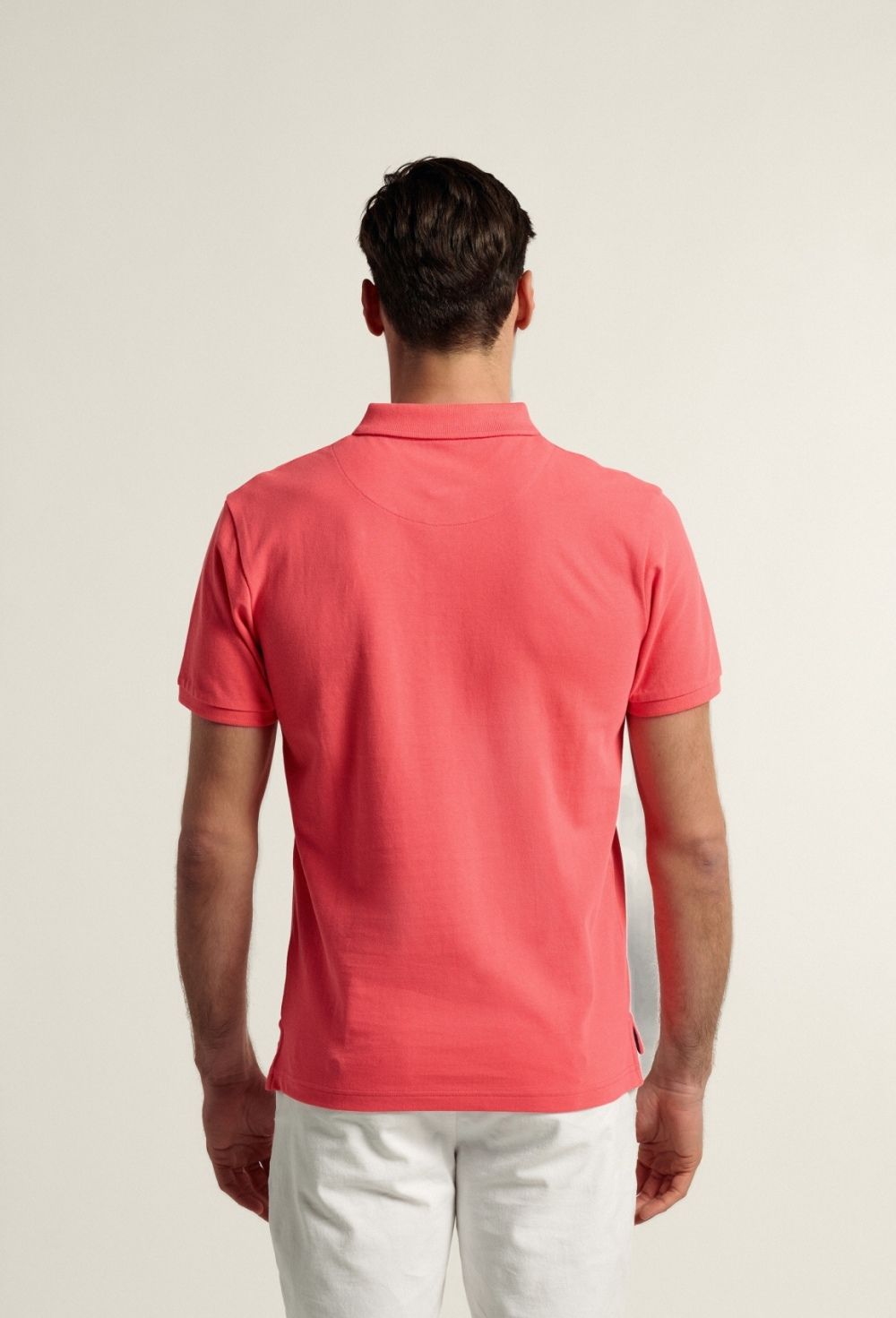 Polo clásico color coral - Valecuatro - polos