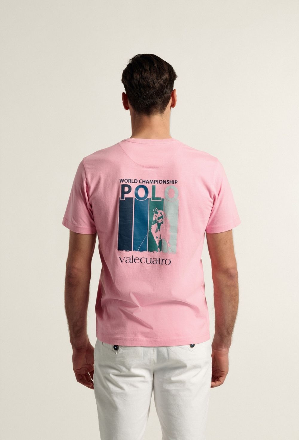 Camiseta Polo rosa - Valecuatro