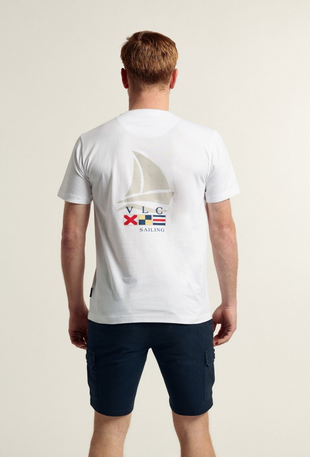 Valecuatro - Camiseta Nautic blanca