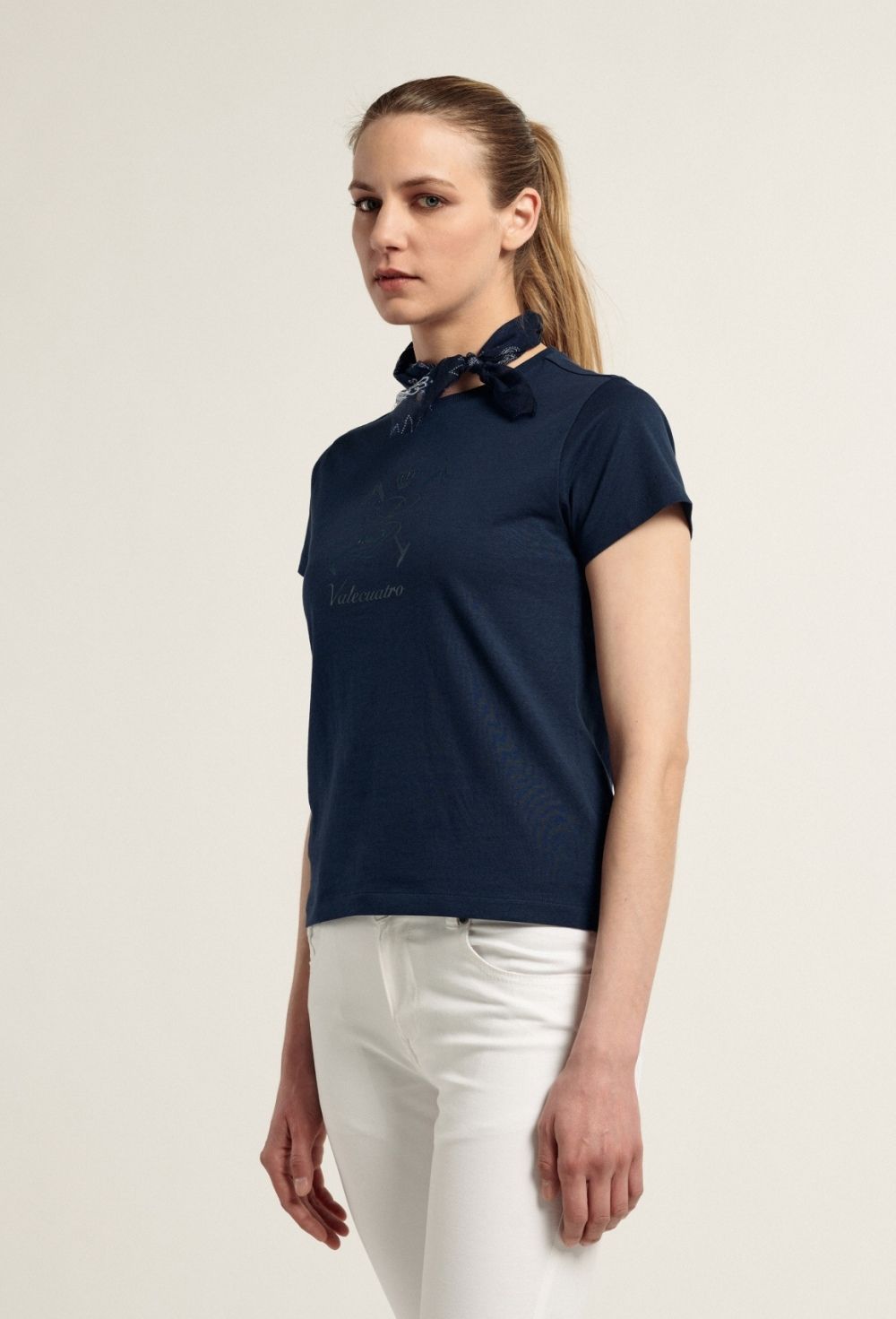 Camiseta Ladies Polo color azul marino - Valecuatro