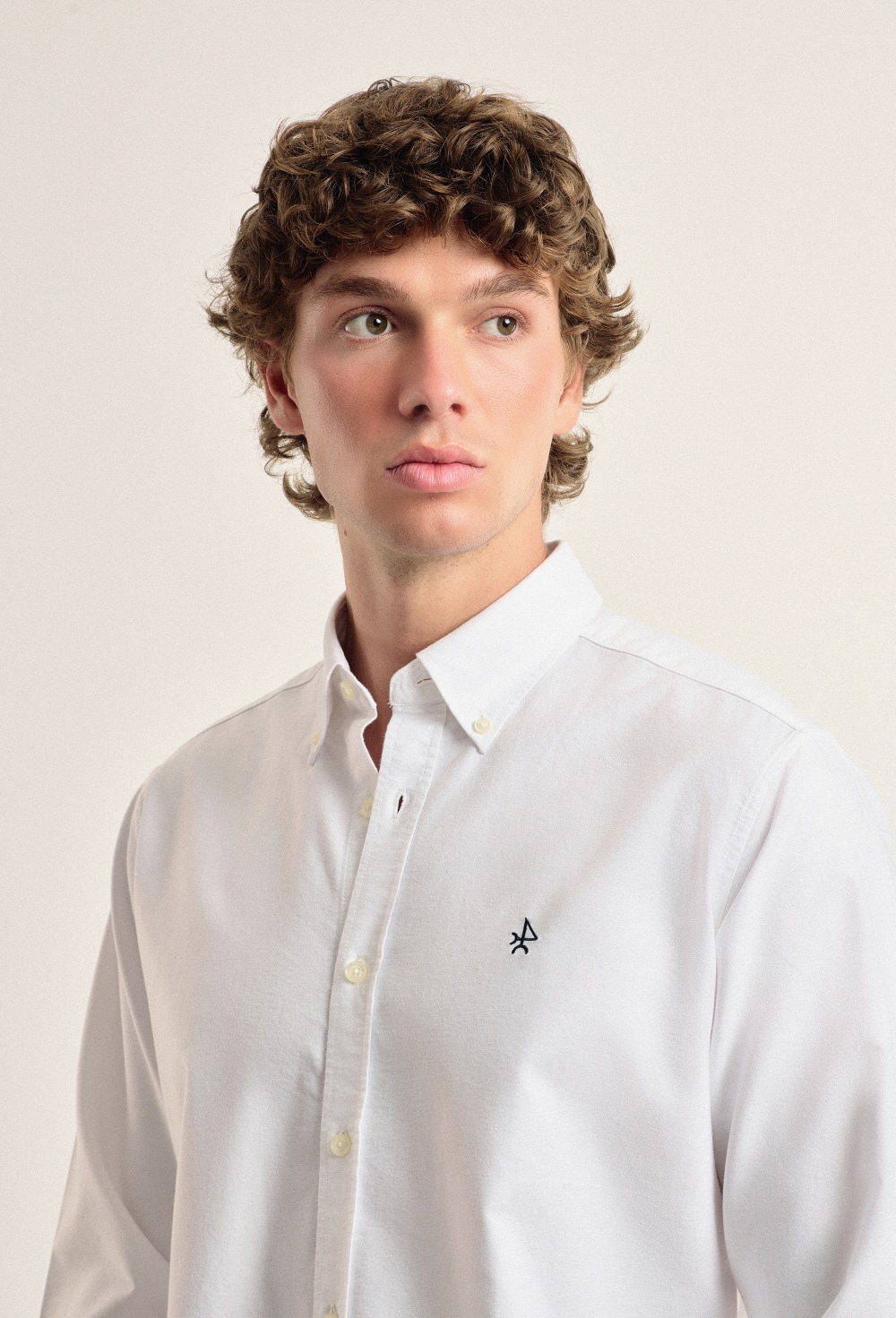 Camisa blanca oxford Valecuatro clásica - Valecuatro