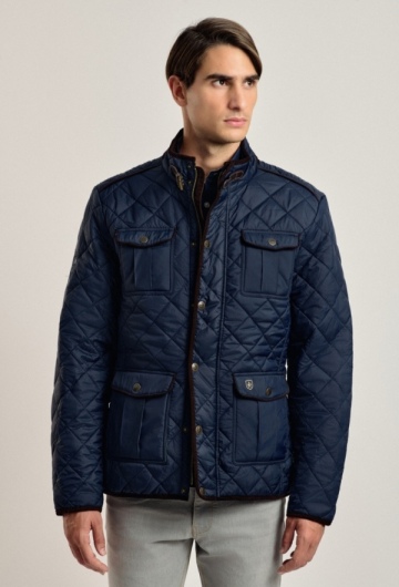 Chaqueta Husky Valecuatro clásica azul marino