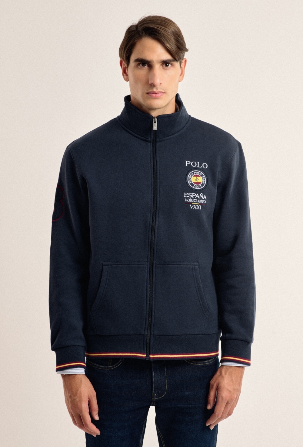 SUDADERA H ESCUDO ESPAÑA - Valecuatro