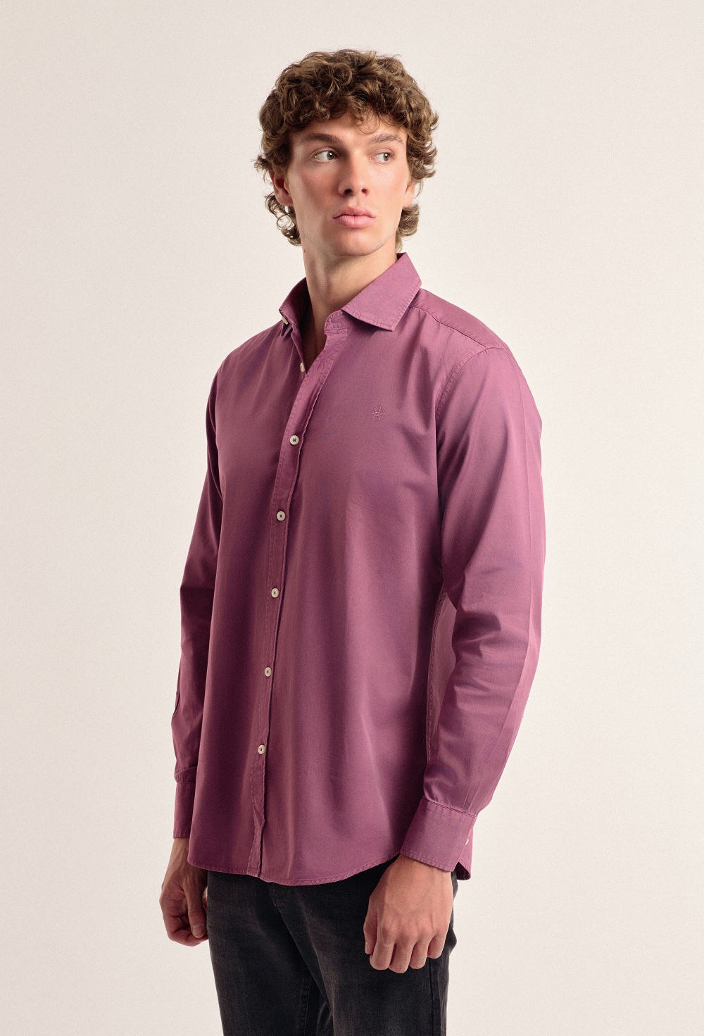 CAMISA H CLÁSICA GARMENT DYE - 44.03