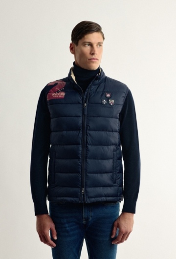 CHALECO H ACOLCHADO ESCUDOS