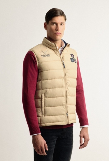 CHALECO H ACOLCHADO ESCUDOS