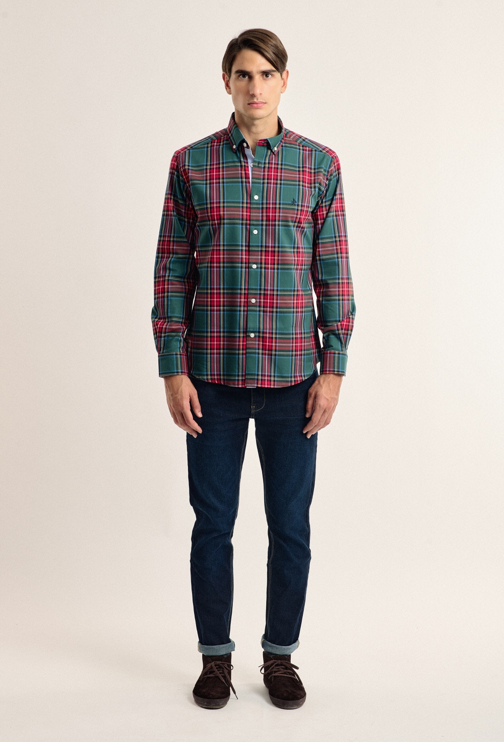 chemises - CAMISA H CLÁSICA TARTAN