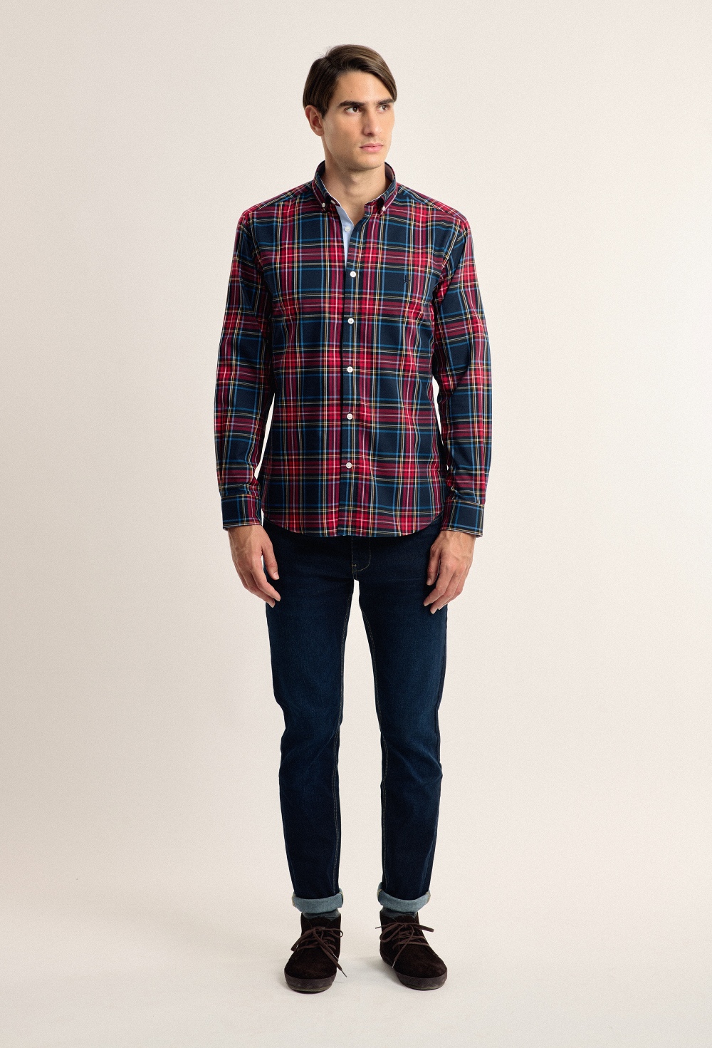 chemises - CAMISA H CLÁSICA TARTAN