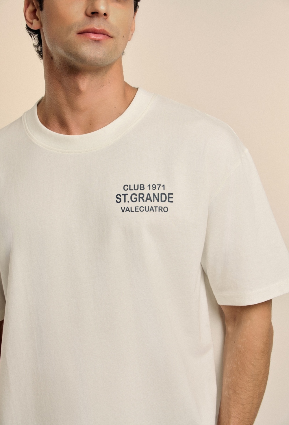 Camiseta Valecuatro St.Grande blanco roto - 34.9