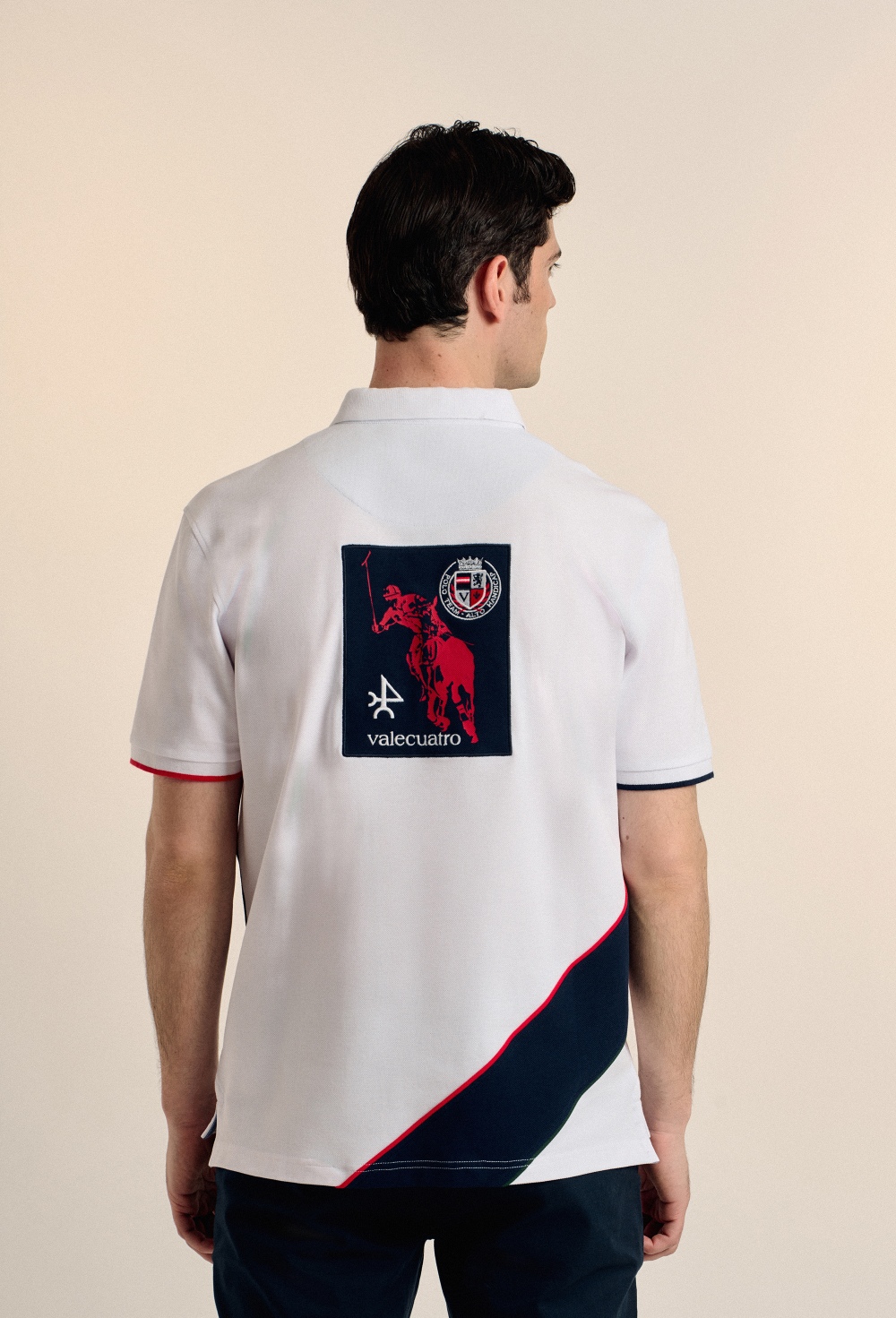 polos - Polo banda Player blanco