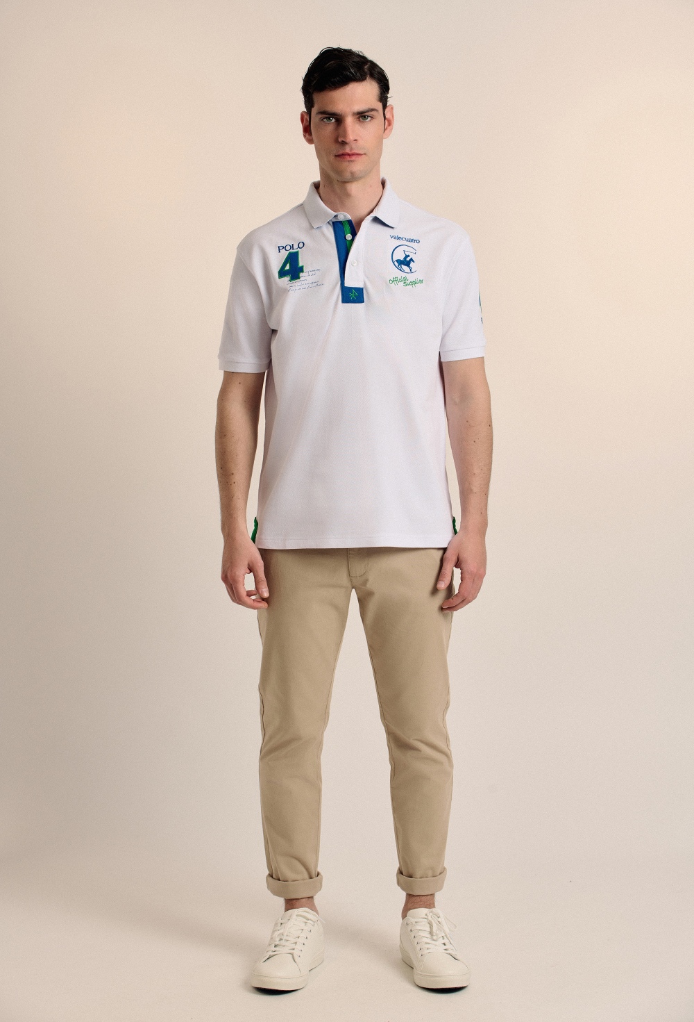 Polo Player blanco - Valecuatro - polos