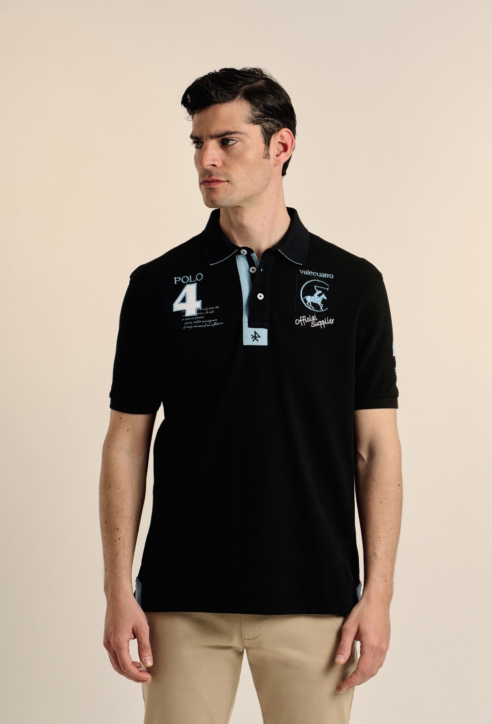 Valecuatro - Polo Player negro