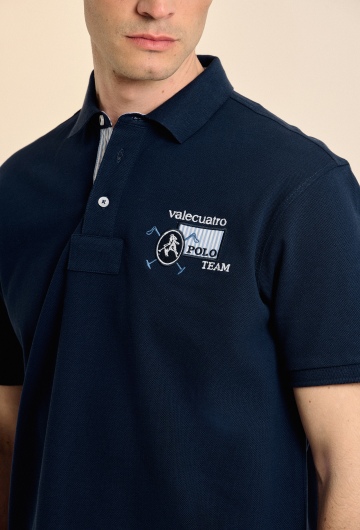 Polo Team azul marino