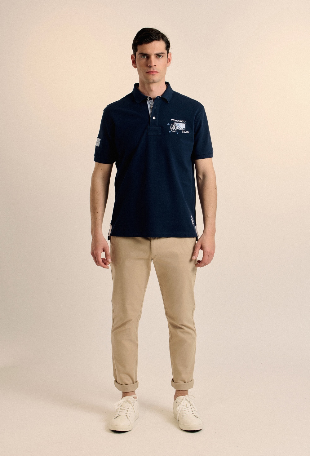 Polo Team azul marino - Valecuatro - polos
