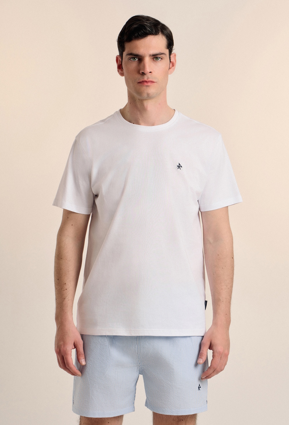 t-shirts - CAMISETA H LOGO P25H-6269-BL