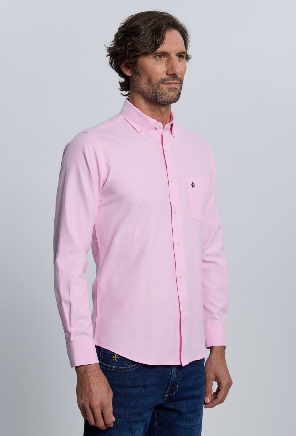 Valecuatro - Camisa bolsillo rosa