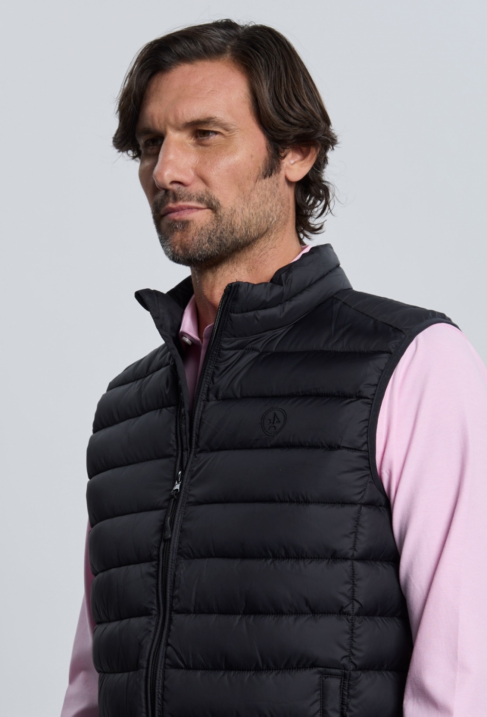 Chaleco acolchado clásico negro - 79.95