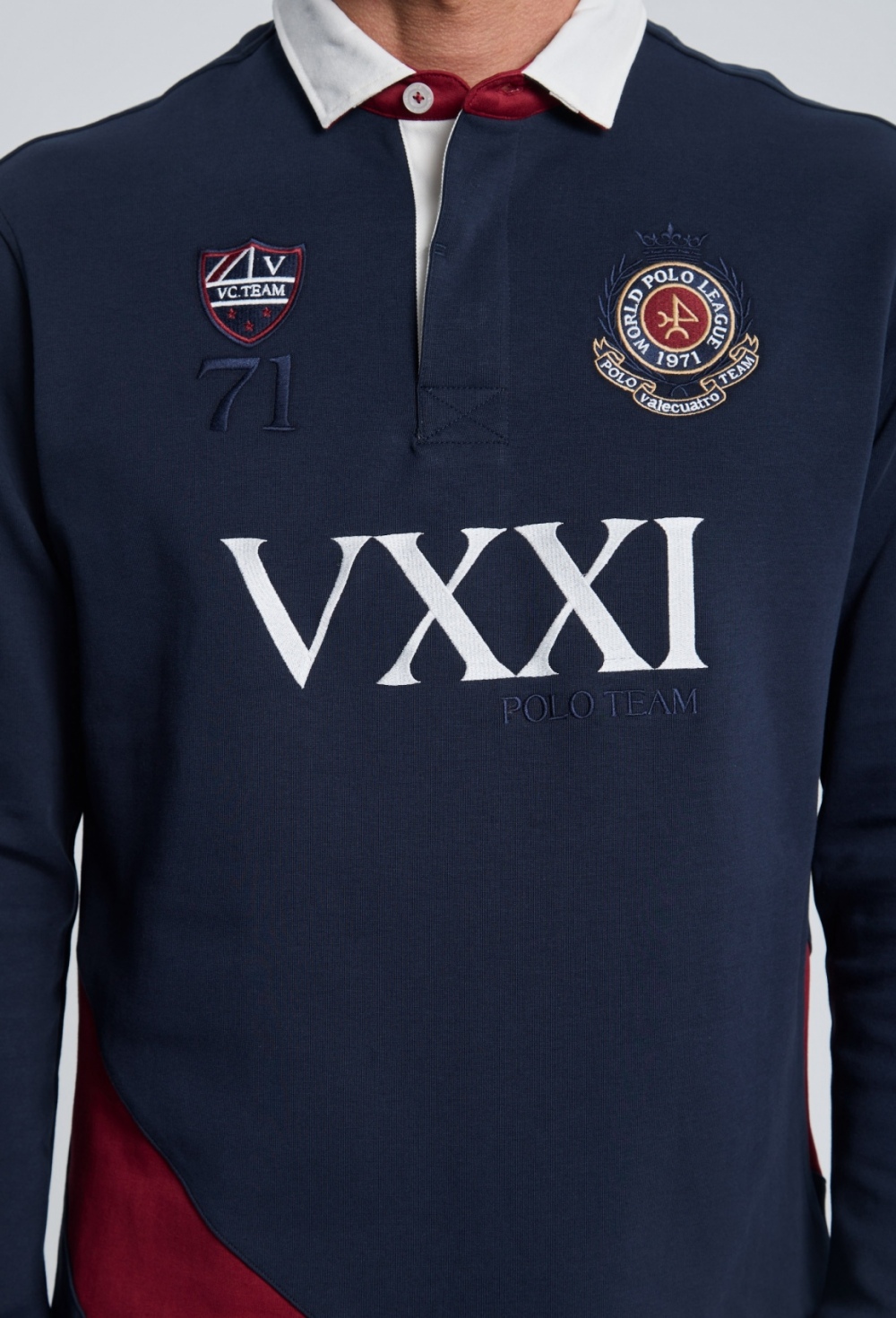 Rugby Valecuatro escudo azul marino - 74.95