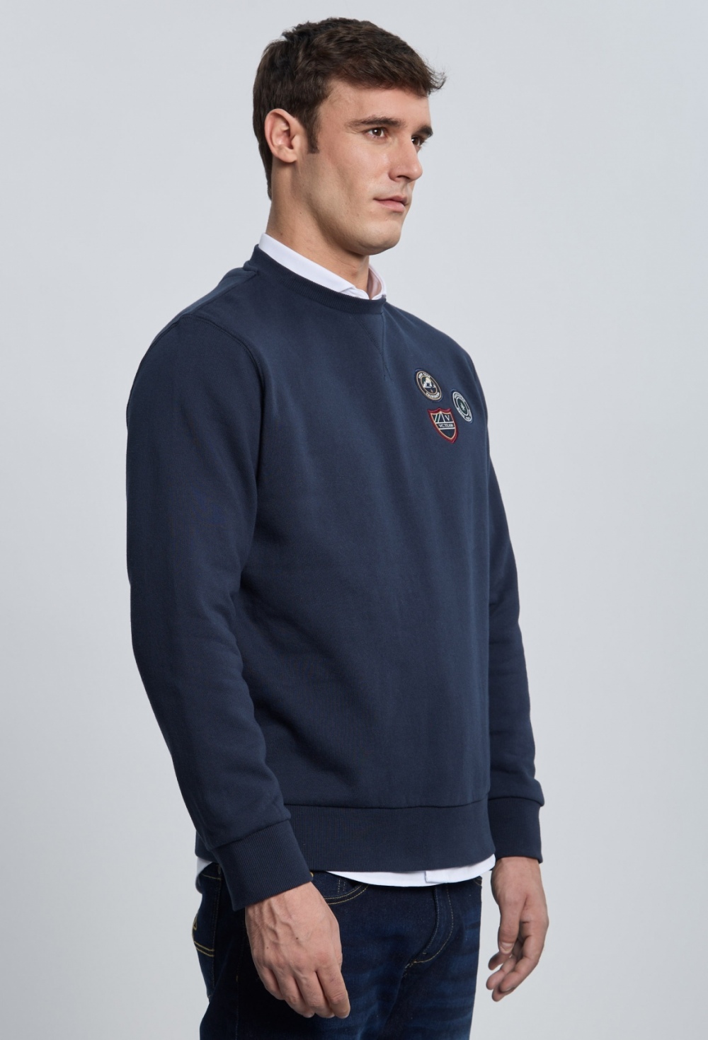 SUDADERA H 3 ESCUDOS - Valecuatro