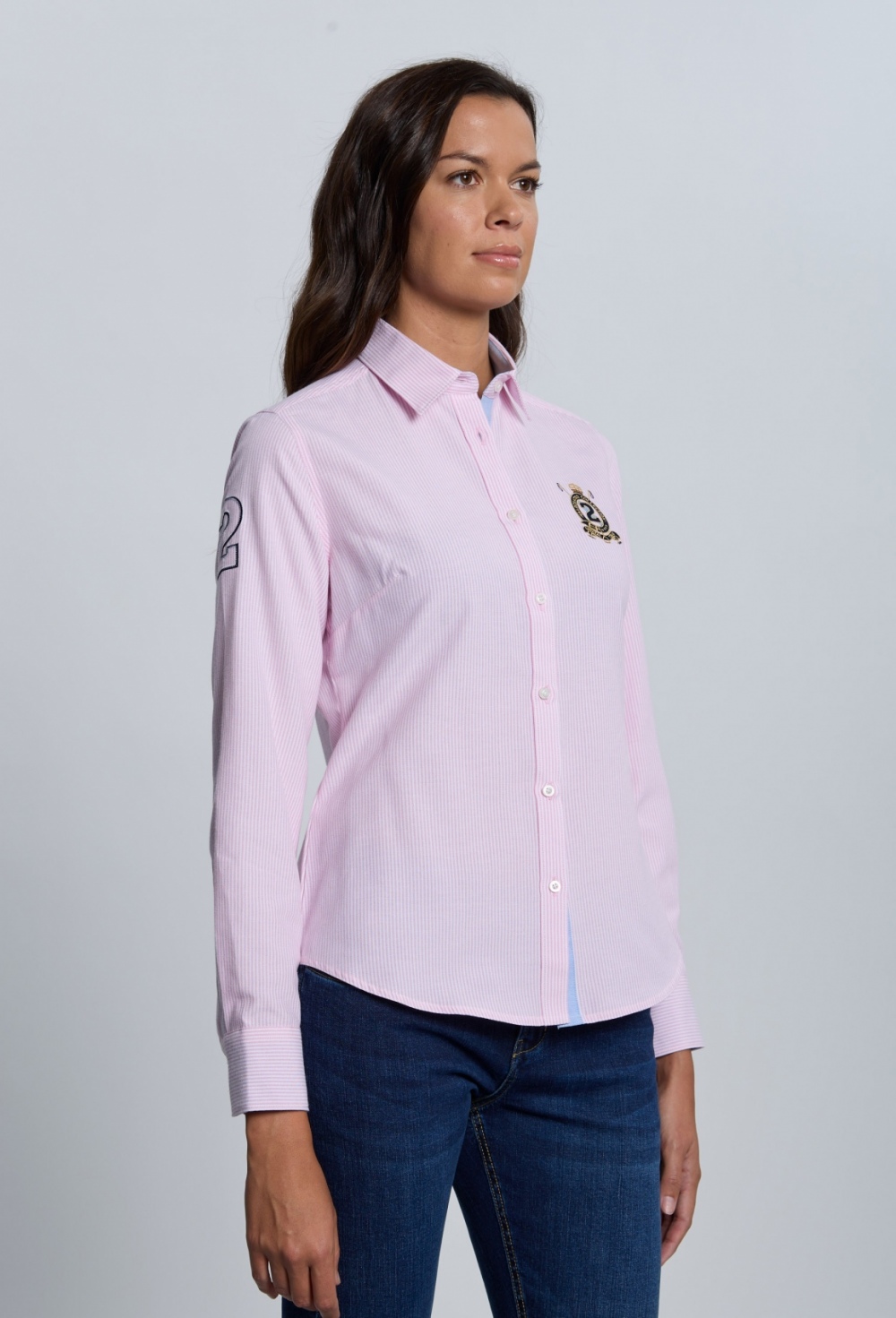 CAMISA M RAYAS ESCUDO - Valecuatro