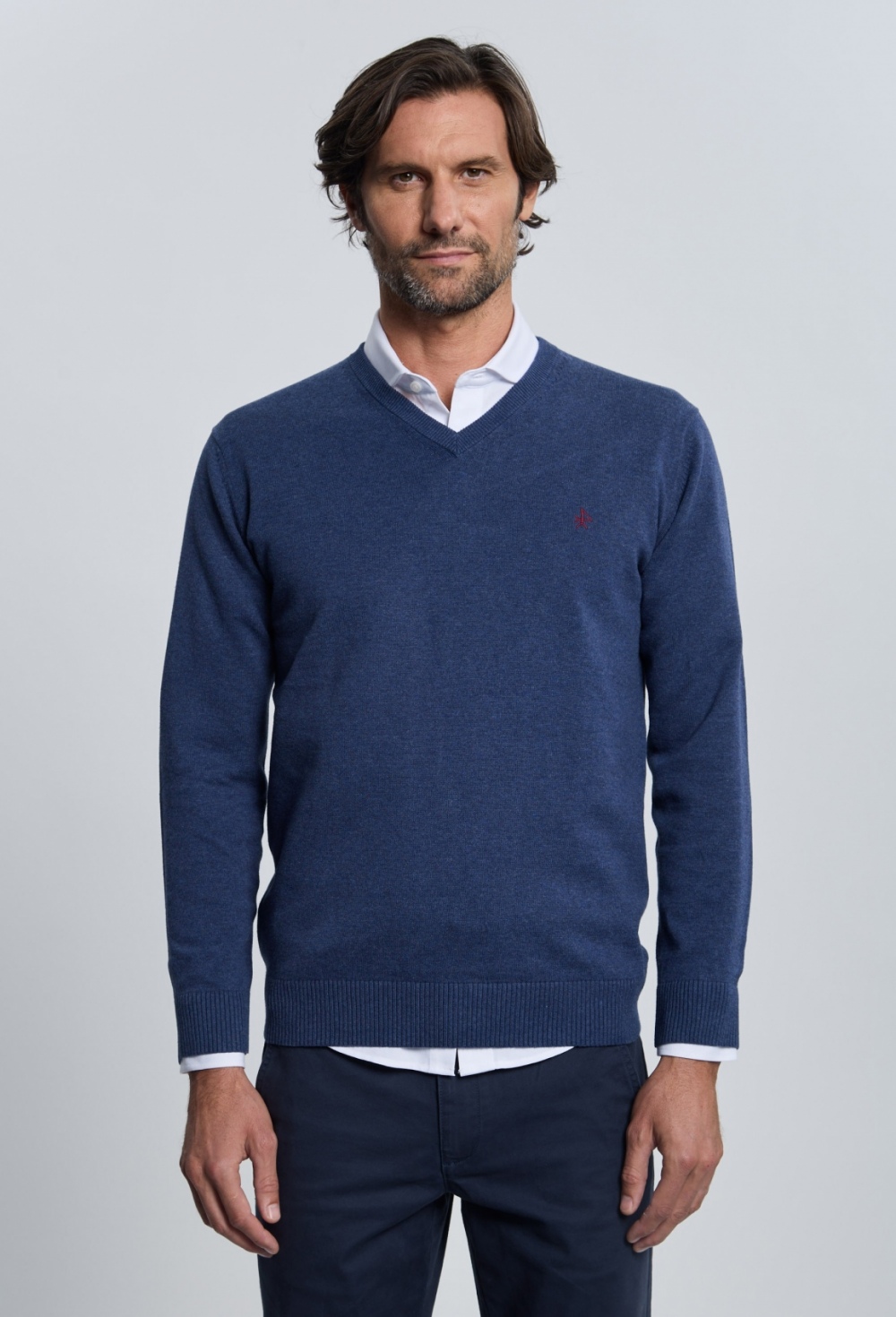 ocultojerseis - JERSEY H CUELLO PICO I25H-6413-AZM