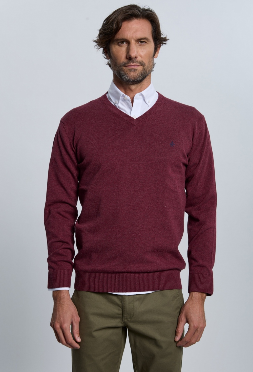 ocultojerseis - JERSEY H CUELLO PICO I25H-6414-BU