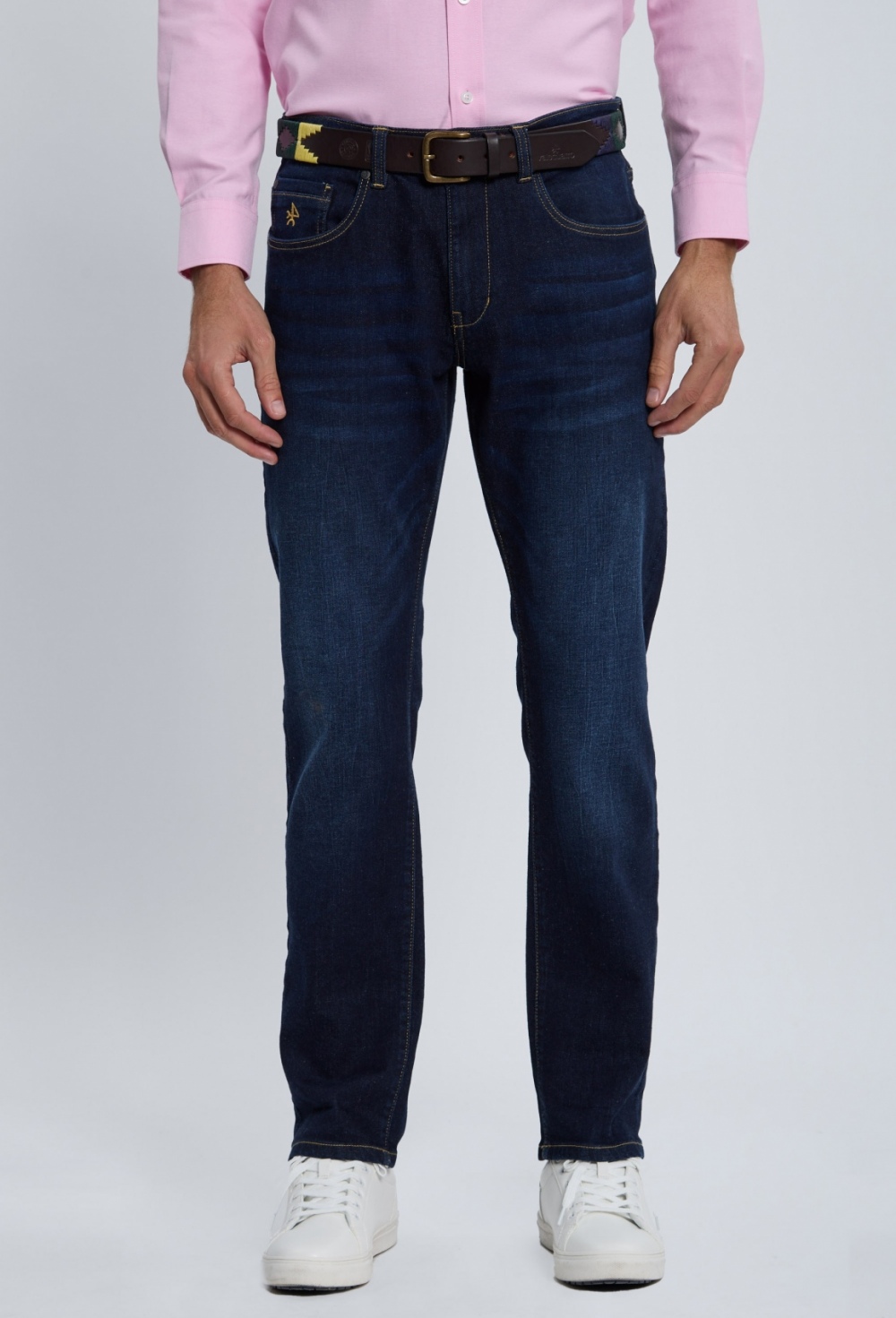 pantalones - Pantalón jeans azul I25H-6389-AOJ