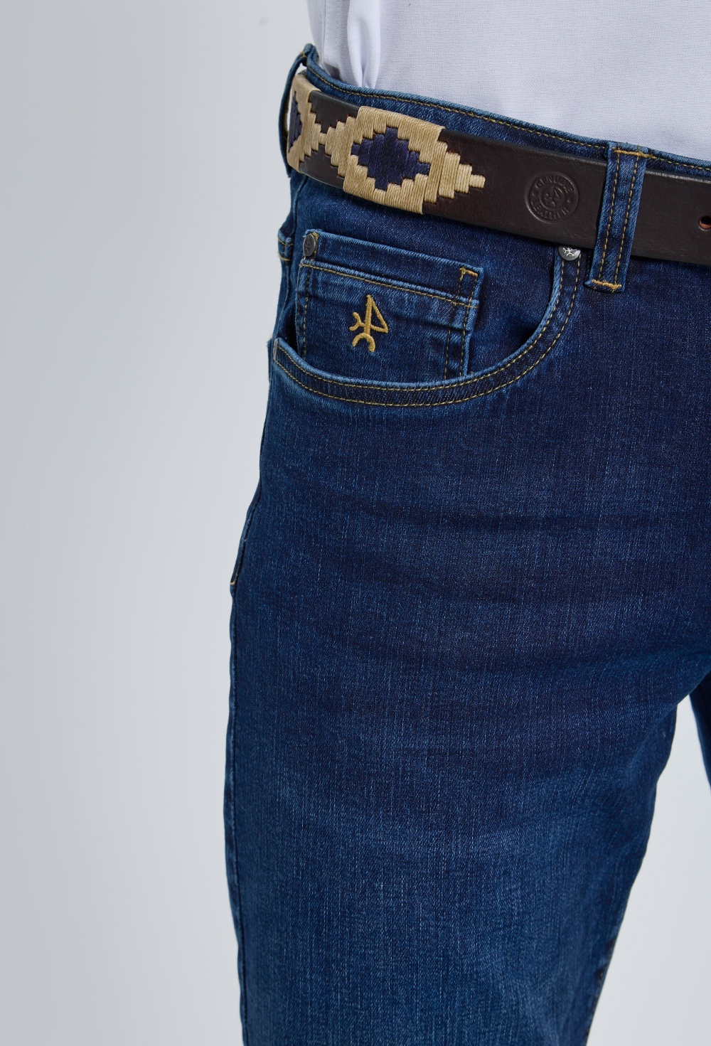 Pantalón jeans azul medio - Valecuatro - pantalones