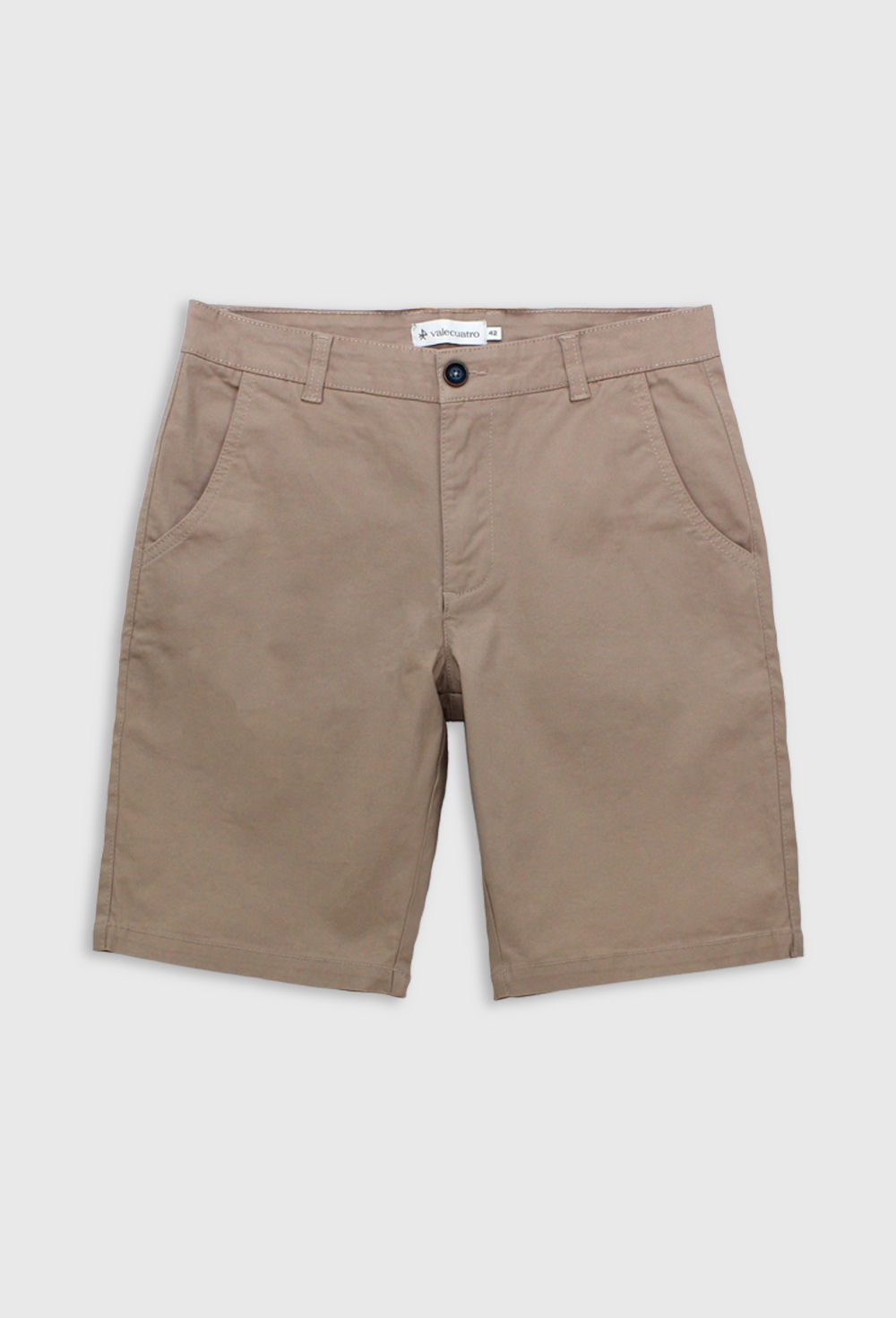 Bermuda clásica color beige - Valecuatro