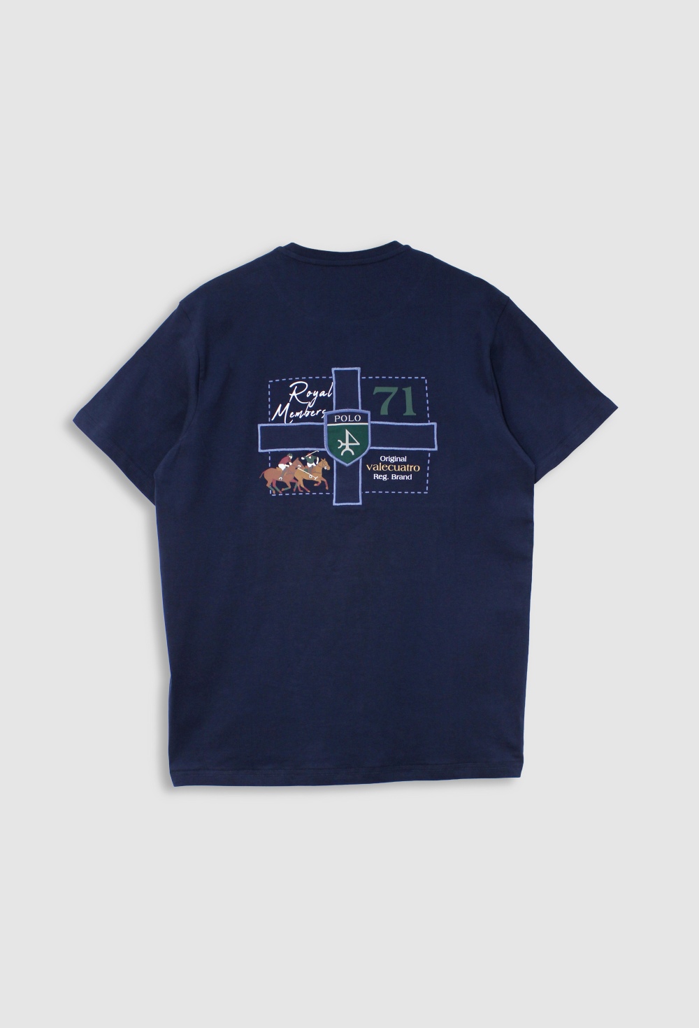 Valecuatro - Camiseta Player azul marino