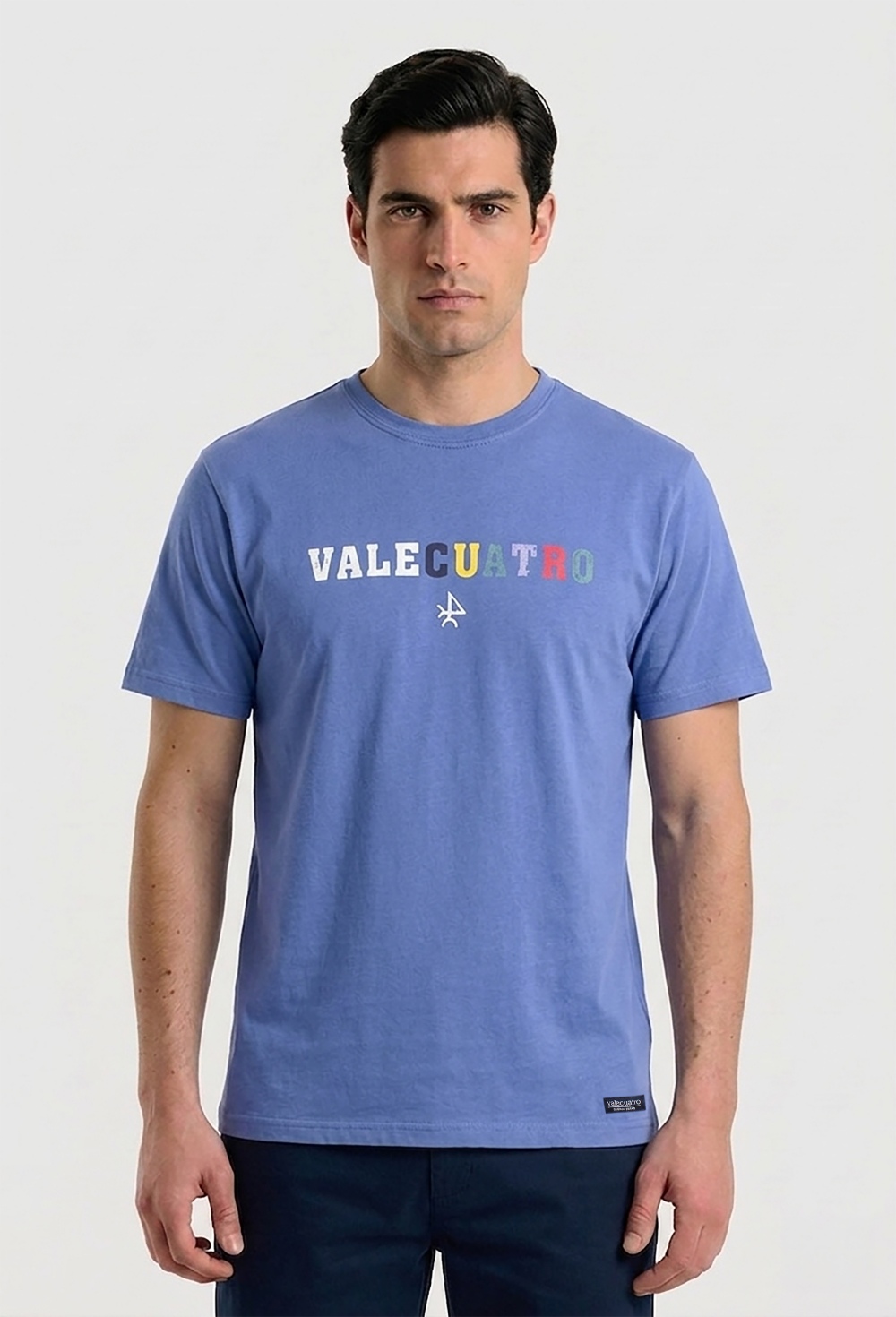 camisetas - Camiseta modelo Valecuatro azul índigo P26H-6567-IND