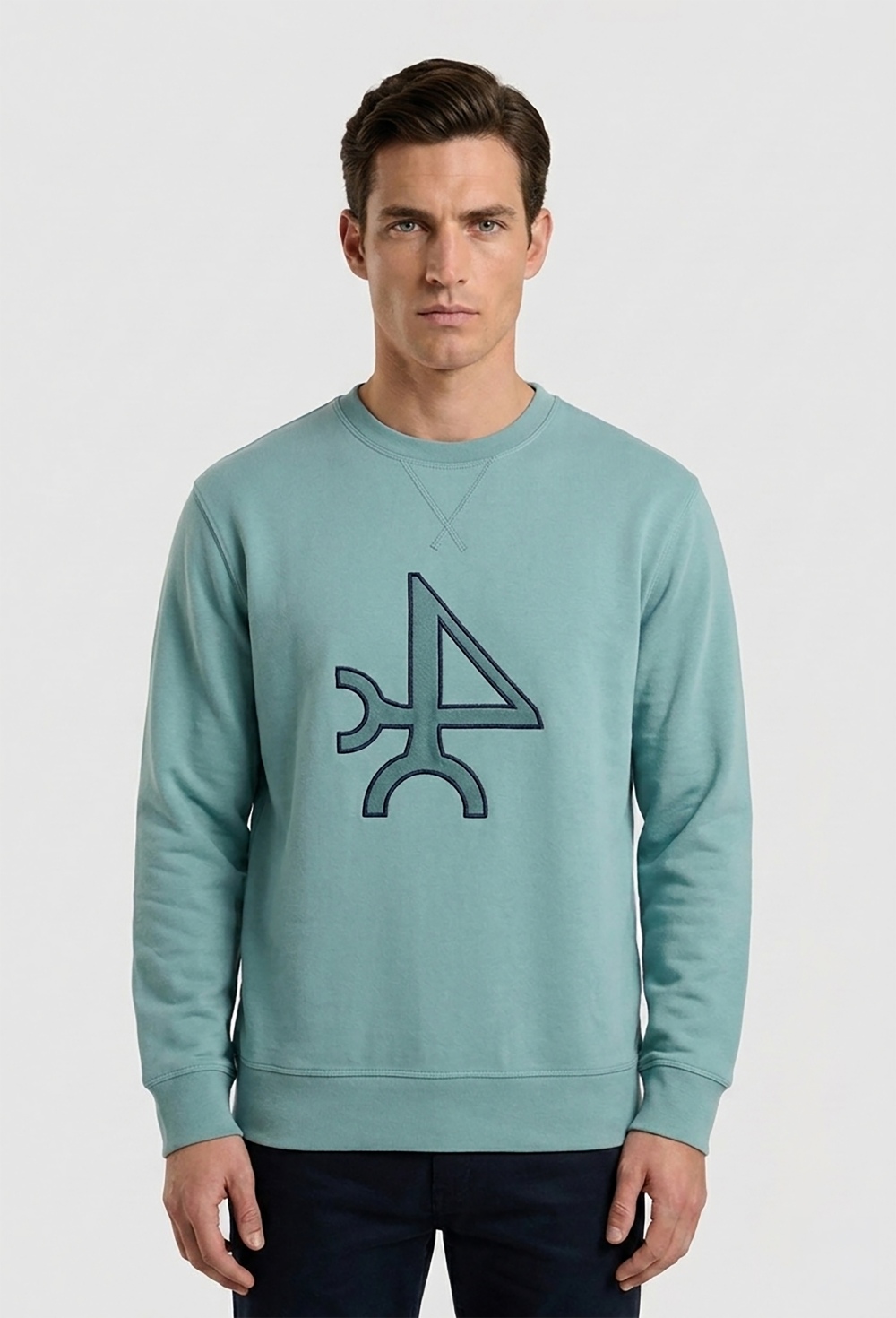 sudaderas - Sudadera logo verde P26H-6573-VD