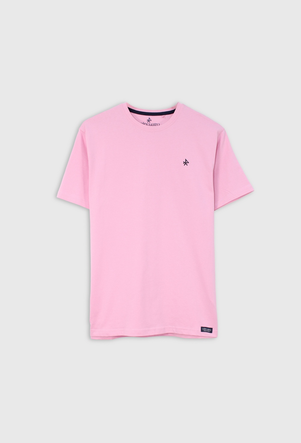 Camiseta básica logo Valecuatro rosa - Valecuatro