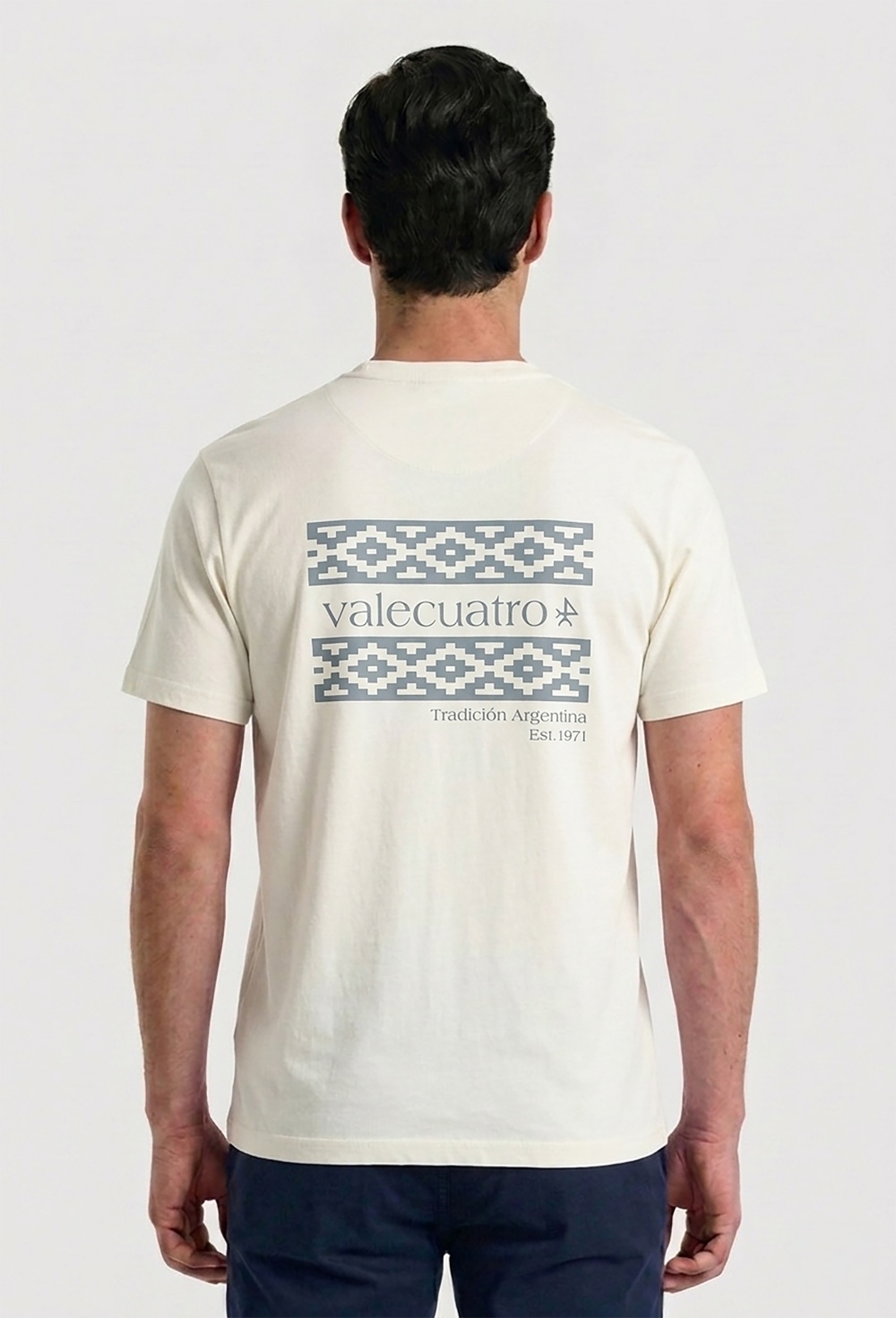 Camiseta étnica blanco roto - 32.9