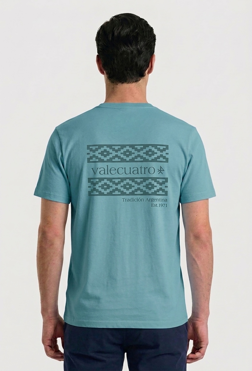 Camiseta étnica verde - 32.9