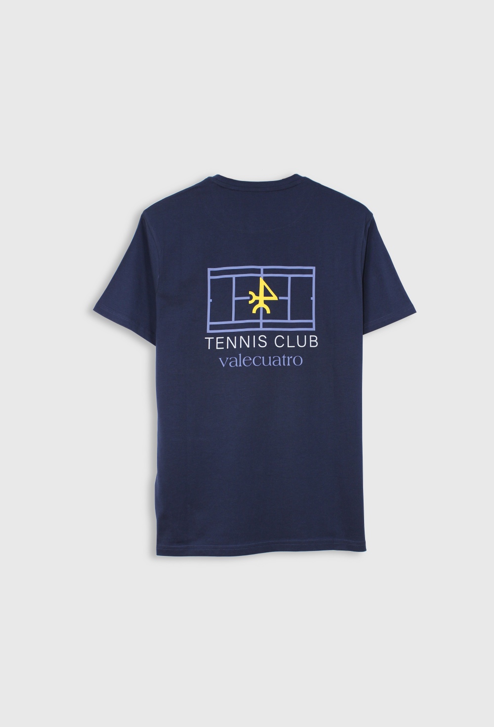 Valecuatro - Camiseta Tennis Club azul marino